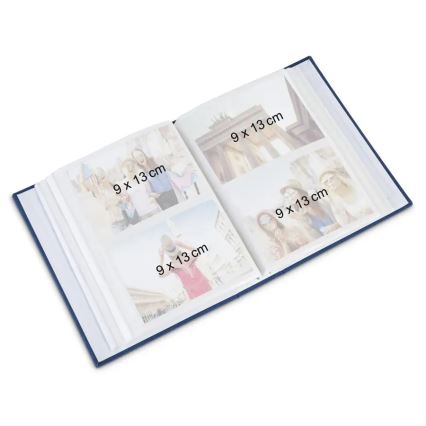 Hama - Álbum de fotos 15,5x20,5 cm 100 páginas azul