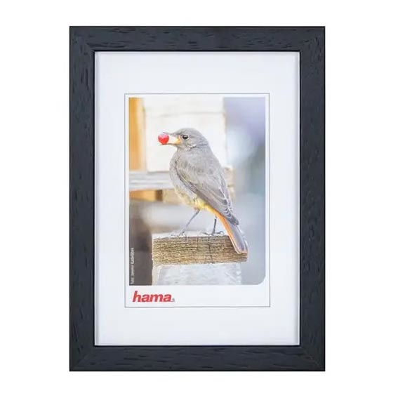 Hama - Marco de fotos 13x18 cm pino/negro