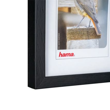 Hama - Marco de fotos 13x18 cm pino/negro