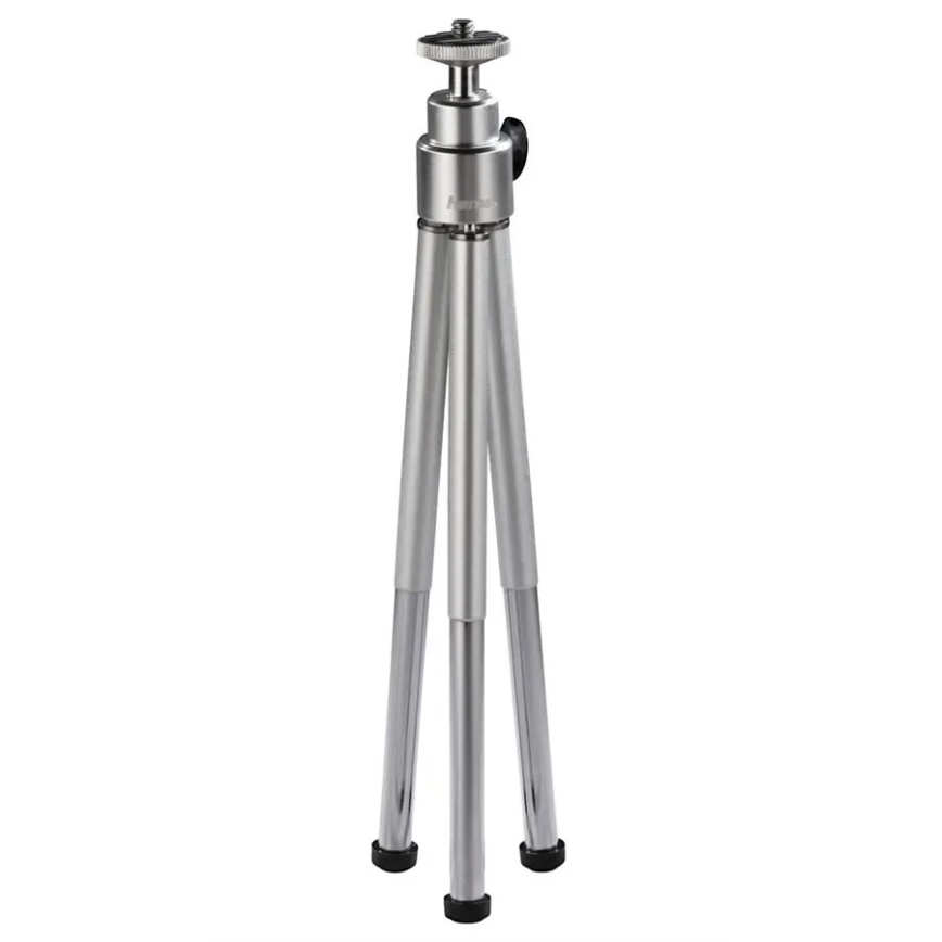 Hama - Minitrípode metálico para cámaras de 21 cm