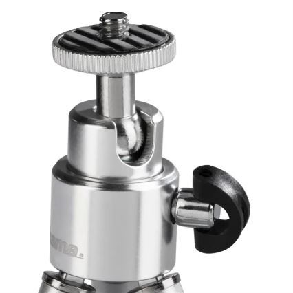 Hama - Minitrípode metálico para cámaras de 21 cm