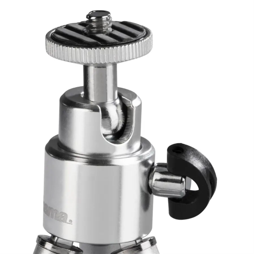 Hama - Minitrípode metálico para cámaras de 21 cm