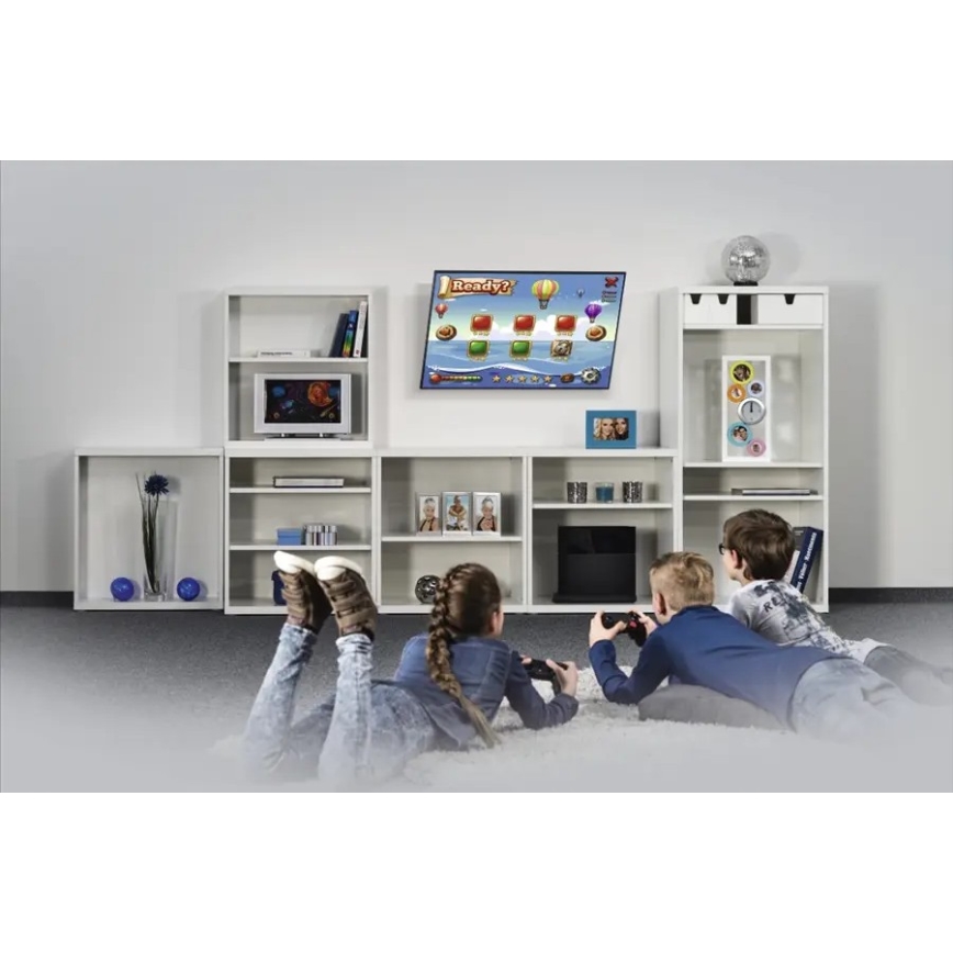 Hama - Soporte de pared inclinable para TV 32-56" negro