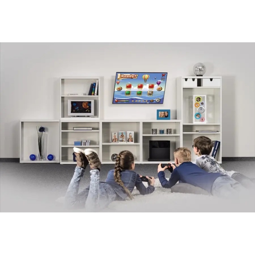 Hama - Soporte de pared inclinable para TV 32-75 negro