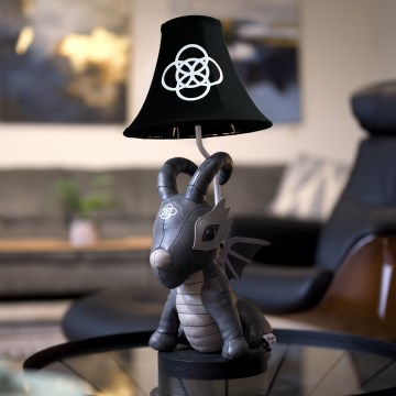Happy Lamps - Lámpara de mesa infantil LED DRAGON LED/5,4W/230V dragón