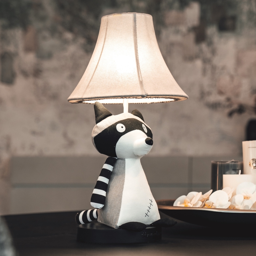 Happy Lamps - Lámpara de mesa LED infantil BEN LED/5,4W/230V mapache