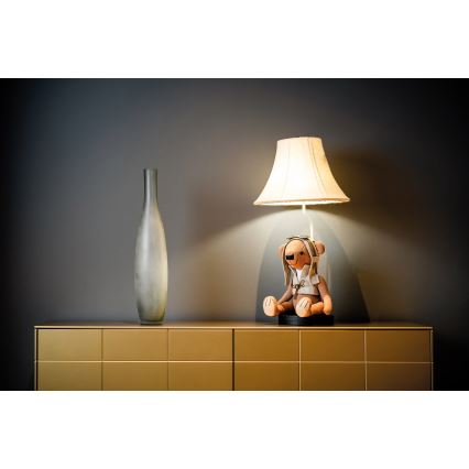 Happy Lamps - Lámpara de mesa LED infantil CHARLES LED/5,4W/230V oso