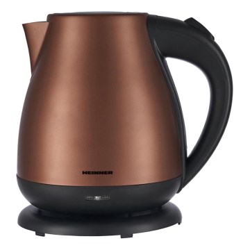 Heinner HEK-17IXC - Hervidor eléctrico 1,7 l 2200W/230V color cobre