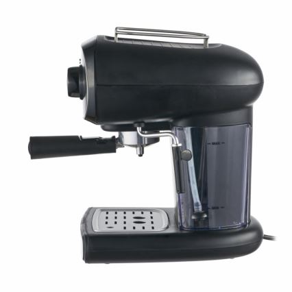 Heinner HEM-1100BKX - Cafetera espresso de palanca 850W/230V negro/cromo mate