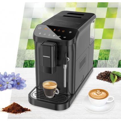 Heinner HEMA-D20DBK - Cafetera automática 1350W/230V negra