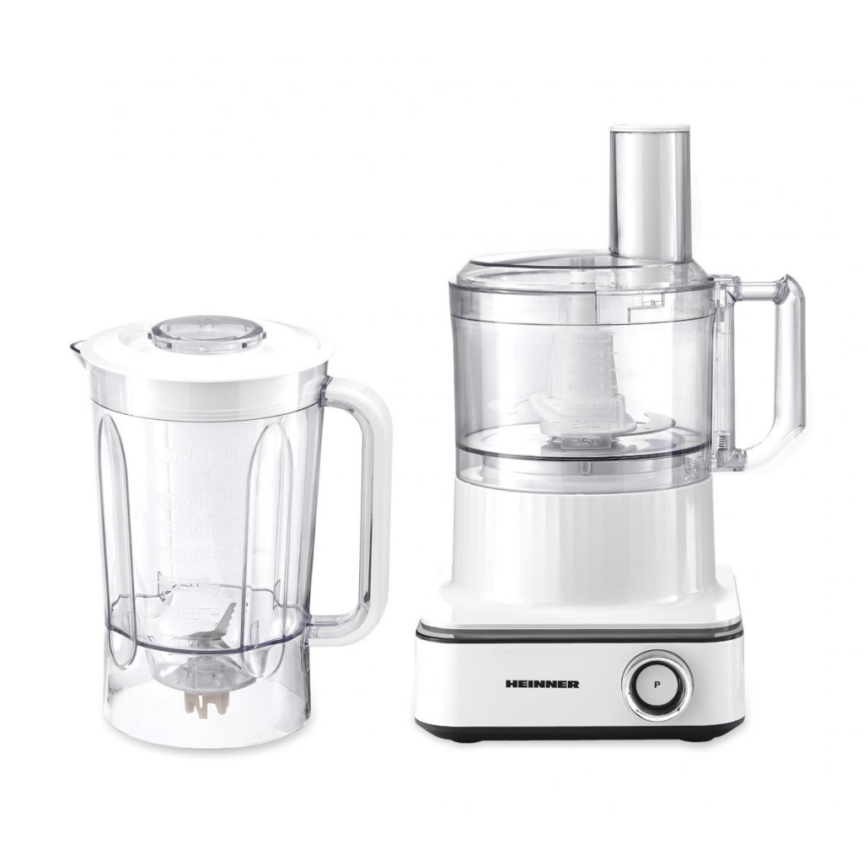 Heinner HFP-K1000WP - Robot de cocina 1000W/230V blanco