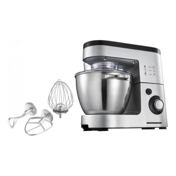Heinner HPM-1500XMC-V2 - Robot de cocina con bol de acero inoxidable 1500W/230V, inox
