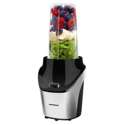 Heinner HSB-T1000SS - Batidora Nutri Smoothie 1000 W/230 V cromo mate/negro