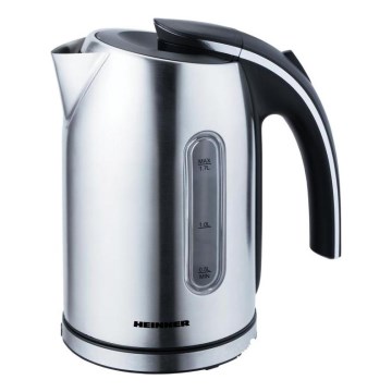 Heinner PF-70 - Hervidor eléctrico 1,7 l 2200W/230V en cromo mate