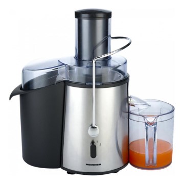 Heinner XF-1000SS - Extractor de jugos 1000W/230V plateado/negro