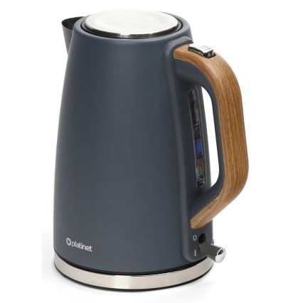 Hervidor eléctrico 1,7 l 2400W/230V acero inoxidable/gris