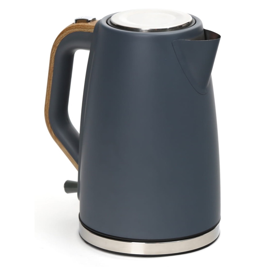 Hervidor eléctrico 1,7 l 2400W/230V acero inoxidable/gris