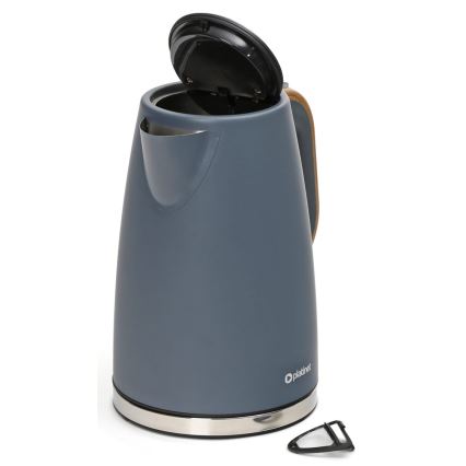 Hervidor eléctrico 1,7 l 2400W/230V acero inoxidable/gris