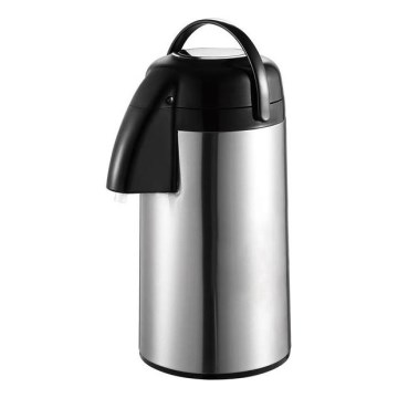 Hervidor térmico 2,8 l acero inoxidable/negro