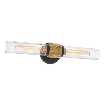 Hinkley - Aplique de baño ELLISON 2xE27/40W/230V IP44 dorado