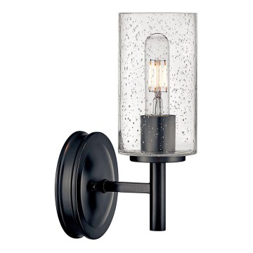 Hinkley - Aplique de pared COLLIER 1xE27/60W/230V negro