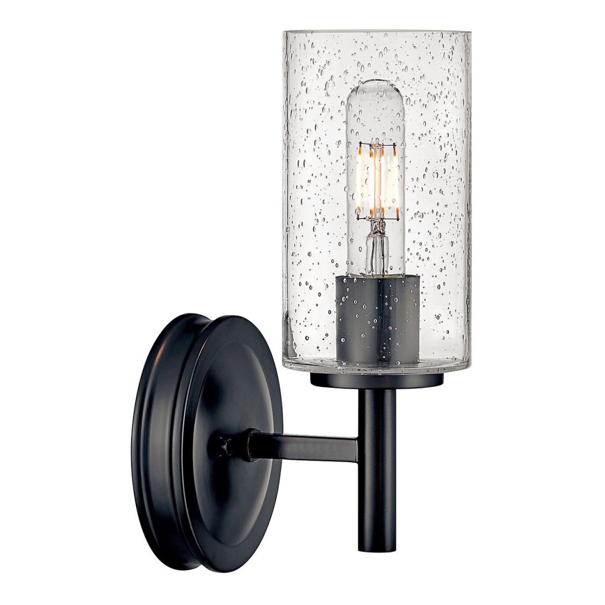 Hinkley - Aplique de pared COLLIER 1xE27/60W/230V negro