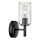 Hinkley - Aplique de pared COLLIER 1xE27/60W/230V negro