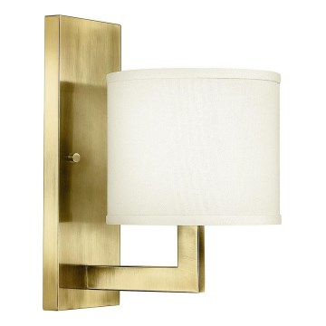Hinkley - Aplique de pared HAMPTON 1xE27/60W/230V dorado