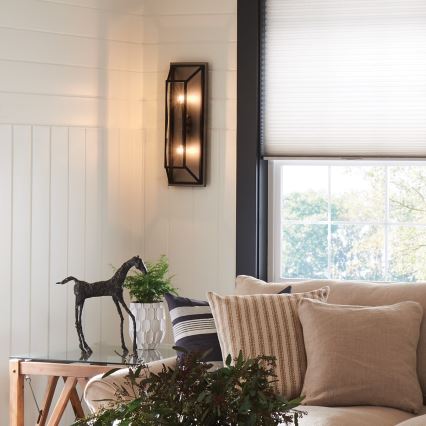 Hinkley - Aplique FU LIGHTON 2xE14/60W/230V marrón/negro