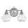 Hinkley - Aplique LED de baño AINSLEY 2xG9/3W/230V IP44 cromo mate