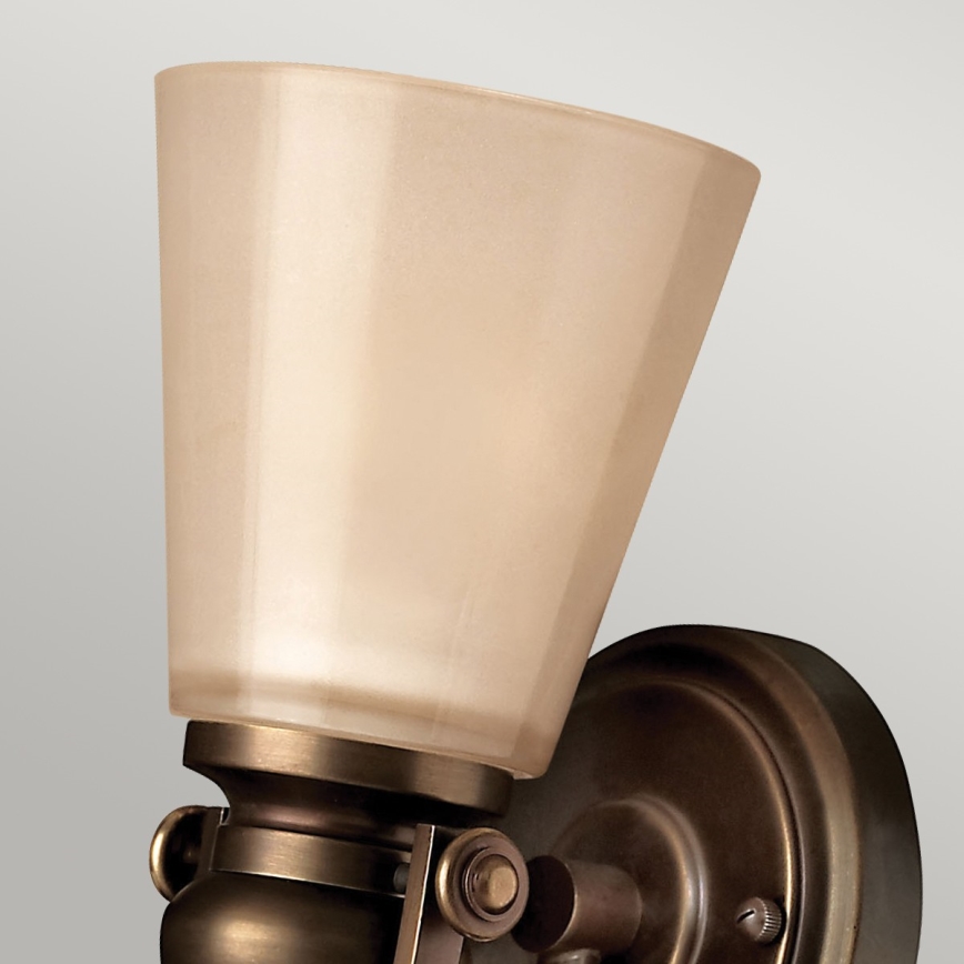 Hinkley - Aplique MAYFLOWER 1xE27/100W/230V bronce