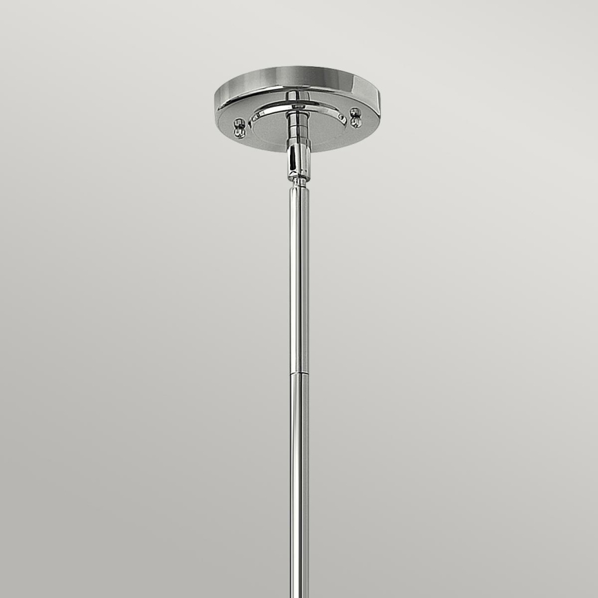 Hinkley - Lámpara colgante AMELIA 1xE27/60W/230V cromo brillante