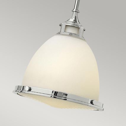 Hinkley - Lámpara colgante AMELIA 1xE27/60W/230V cromo brillante