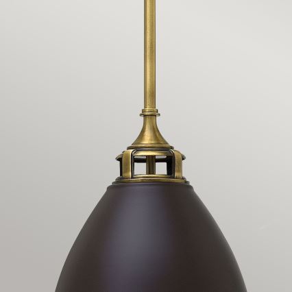 Hinkley - Lámpara colgante AMELIA 1xE27/60W/230V bronce