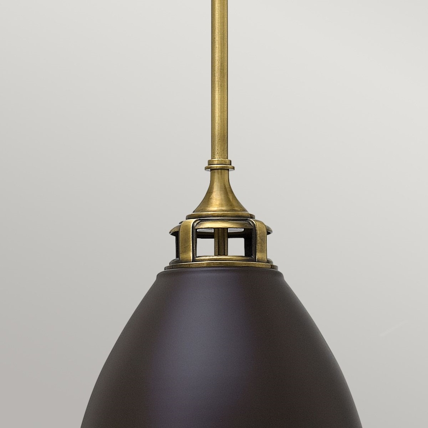 Hinkley - Lámpara colgante AMELIA 1xE27/60W/230V bronce