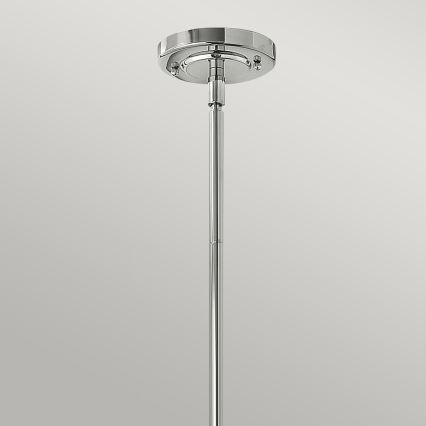 Hinkley - Lámpara colgante AMELIA 1xE27/60W/230V cromo brillante