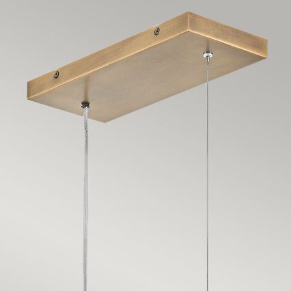 Hinkley - Lámpara colgante ARCO LED/43W/230V 3000K dorada