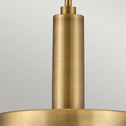 Hinkley - Lámpara colgante CEDRIC 2xE27/60W/230V diá. 33 cm latón