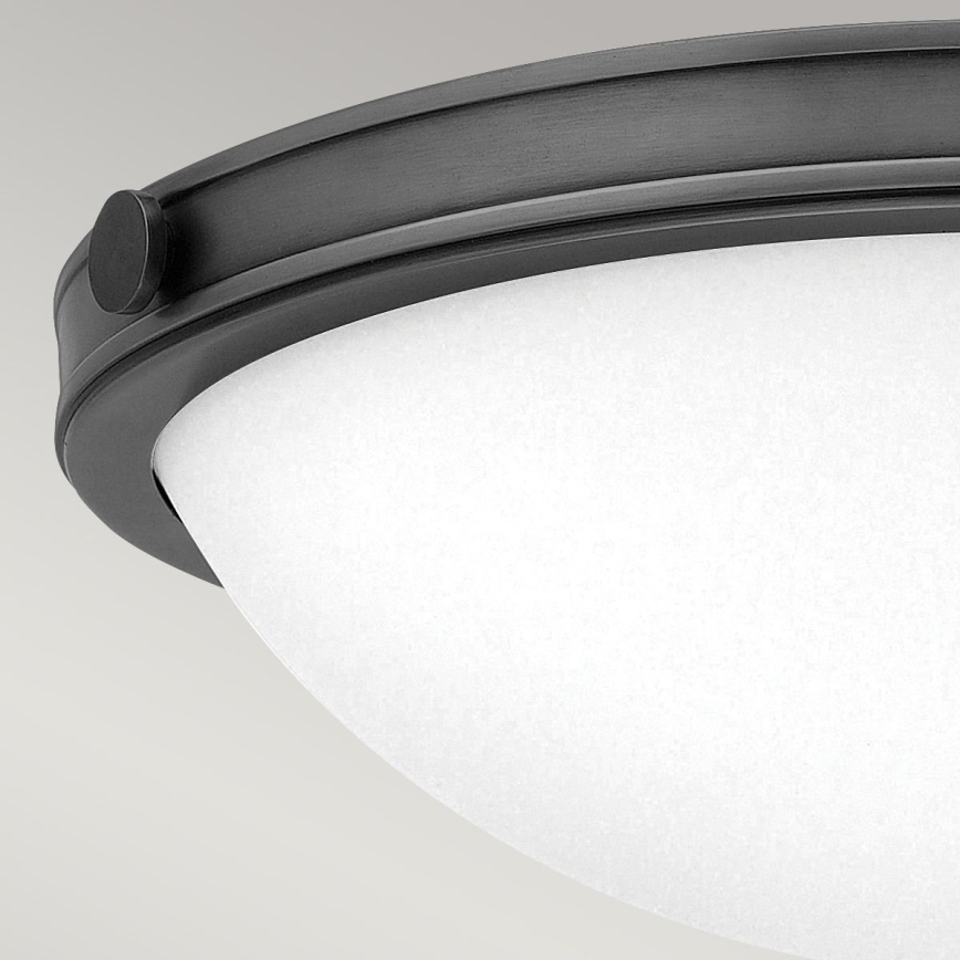 Hinkley - Lámpara de techo COLLIER 2xE27/40W/230V Ø 34,6 cm negra