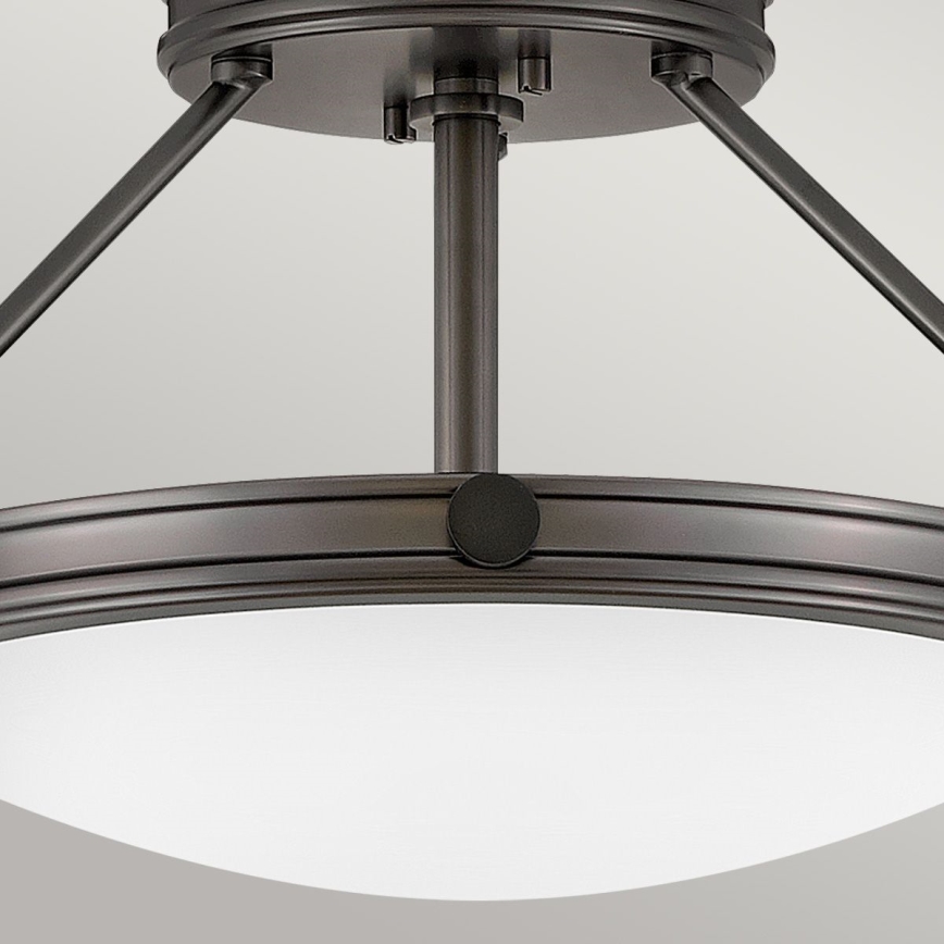 Hinkley - Lámpara de techo de superficie COLLIER 3xE14/40W/230V, Ø 41,7 cm, negra