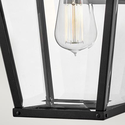Hinkley - Aplique de exterior DAWSON 1xE27/60W/230V IP44 negro