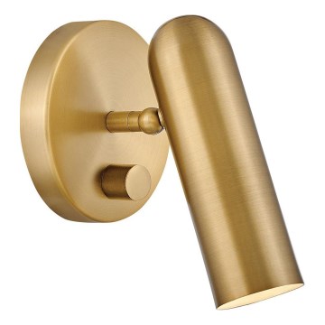 Hinkley HK-DAX1-HB - Lámpara de pared LED regulable DAX LED/9W/230V 3000K, color dorado