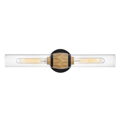 Hinkley - Aplique de baño ELLISON 2xE27/40W/230V IP44 dorado