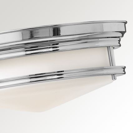 Hinkley - Plafón HADLEY 3xE27/40W/230V cromo brillante
