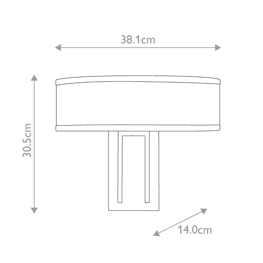 Hinkley - Aplique de pared HAMPTON 2xE14/40W/230V dorado