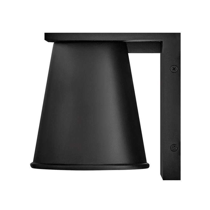 Hinkley - Aplique LED para exterior HANS 1xGU10/8W/230V IP44 negro