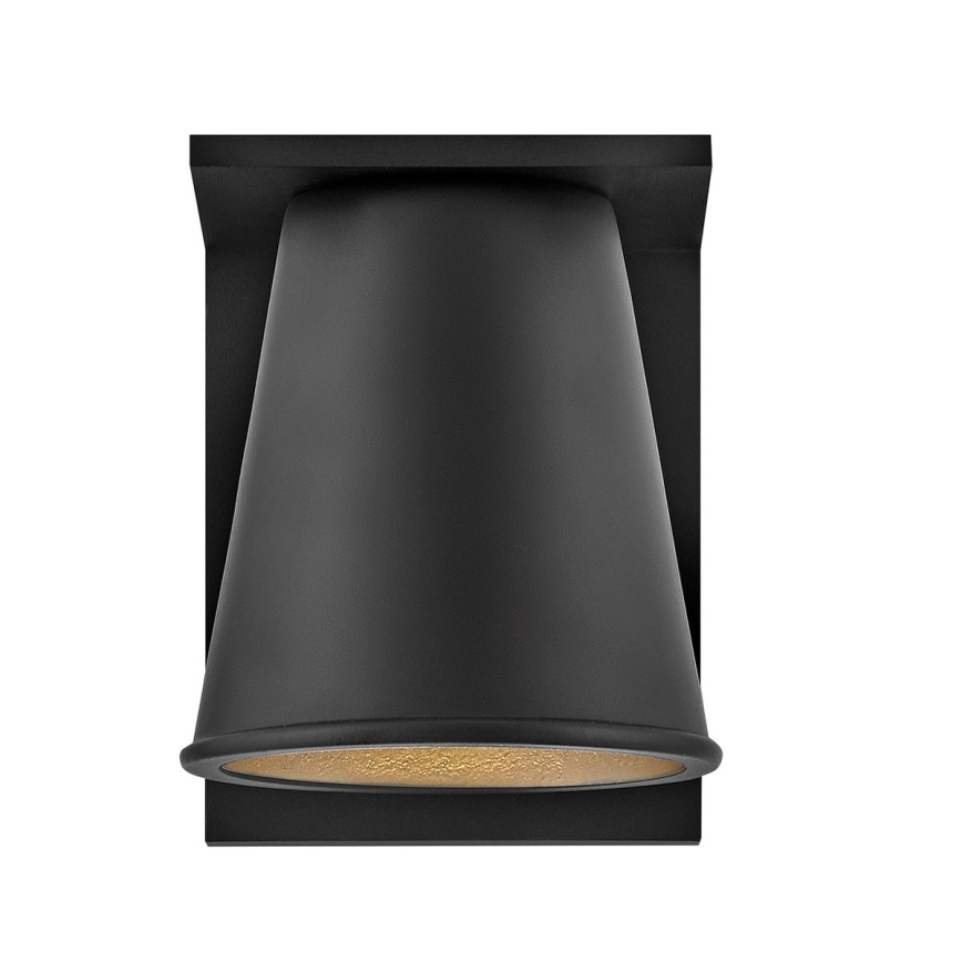 Hinkley - Aplique LED para exterior HANS 1xGU10/8W/230V IP44 negro