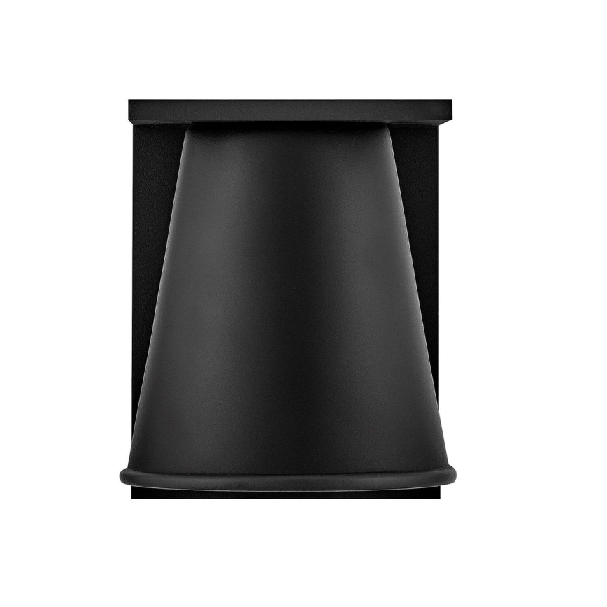 Hinkley - Aplique LED para exterior HANS 1xGU10/8W/230V IP44 negro