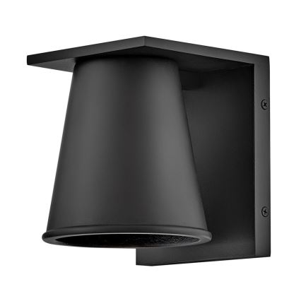 Hinkley - Aplique LED para exterior HANS 1xGU10/8W/230V IP44 negro