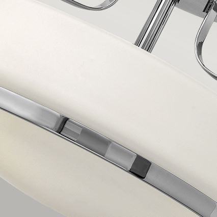 Hinkley - Lámpara de techo de superficie HARPER 3xE27/60W/230V Ø 36,6 cm acabado en cromo brillante